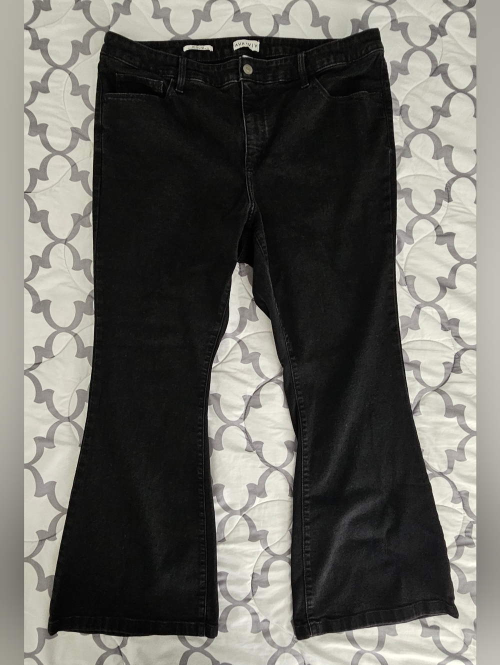 Ava & Viv High Rise Flare Jeans